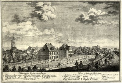 Goettingen Old Botanical Garden by Georg Daniel Heumann